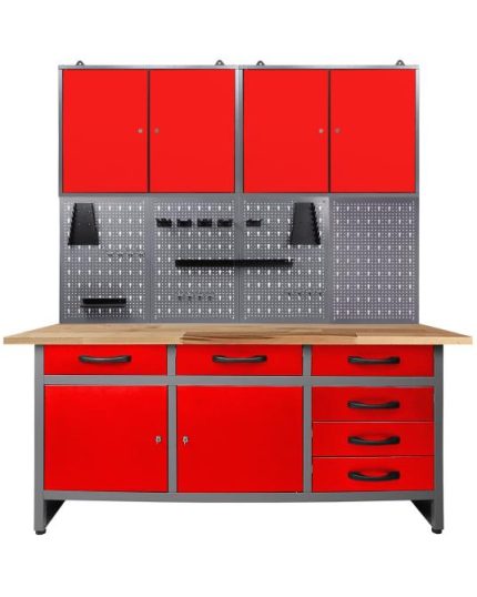 Meble warsztatowe metalowe Ferro do warsztatu i garażu 160 cm