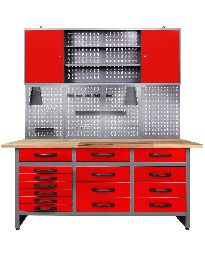 Zestaw Metalowych Mebli Warsztatowych London - obrazek 1